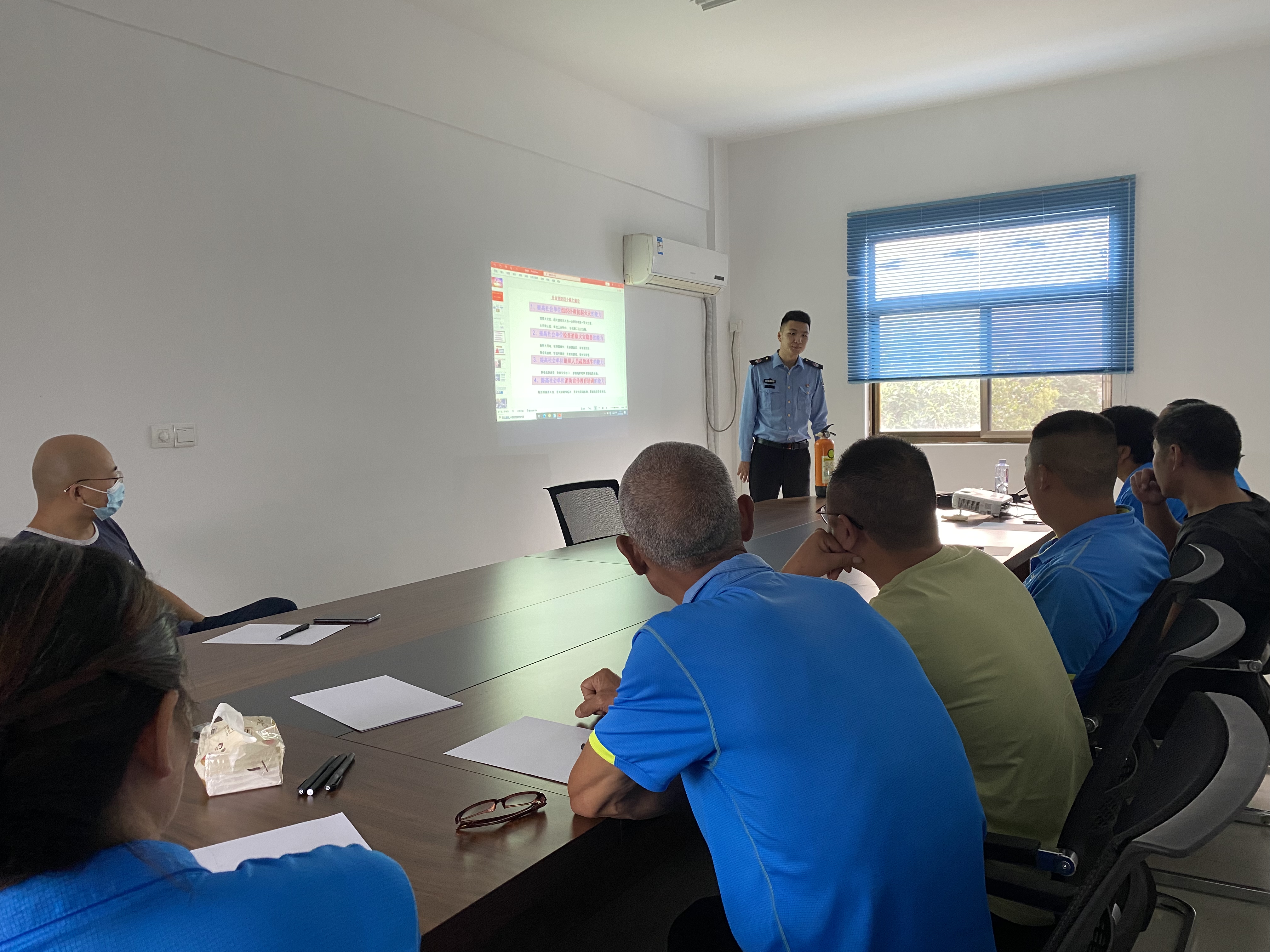 润成员工消防培训